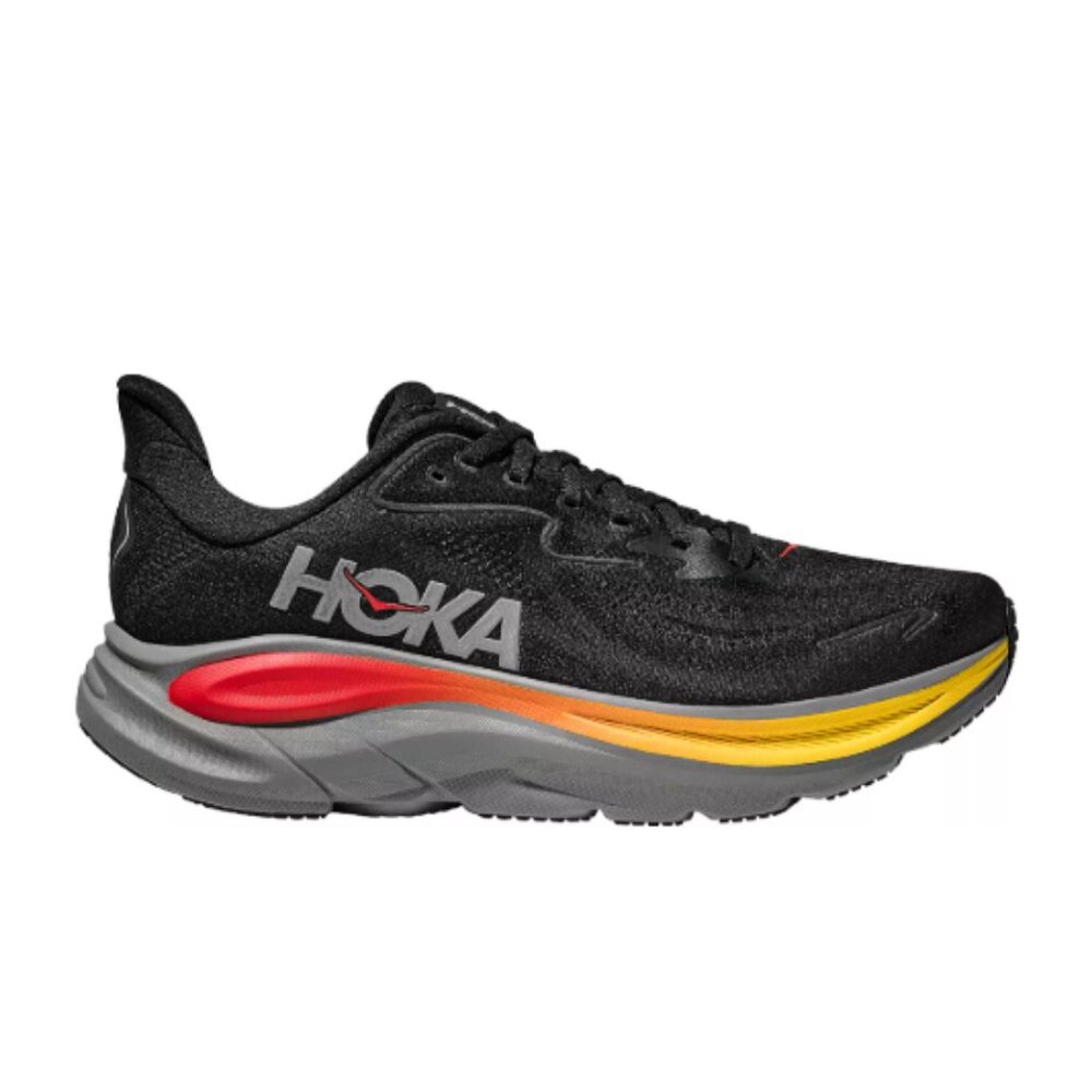 Clifton 10 Hoka (Black/Grey) Men's Shoes